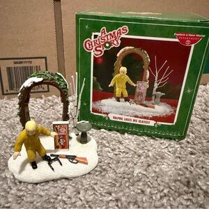 Department 56 A Christmas Story Ralphie Loses His Glasses' Holiday Figurine